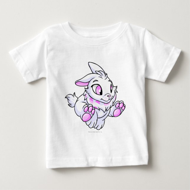Camiseta De Bebé Cybunny White (Anverso)