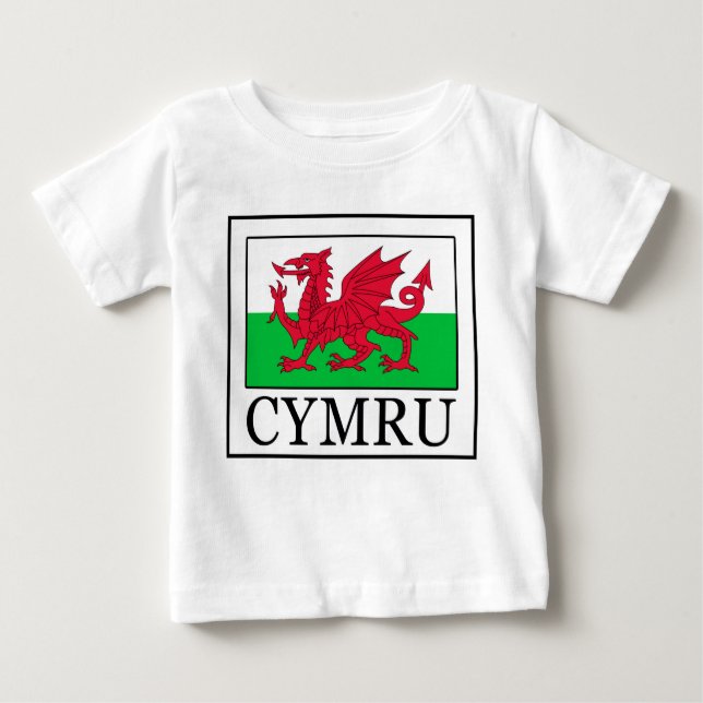 Camiseta De Bebé Cymru (Anverso)