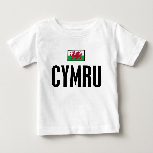 Camiseta De Bebé Cymru (Anverso)