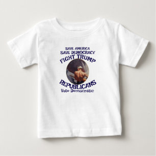 Camiseta De Bebé Czar Calle Mentiroso Trump POTUS Patriótico Tren M