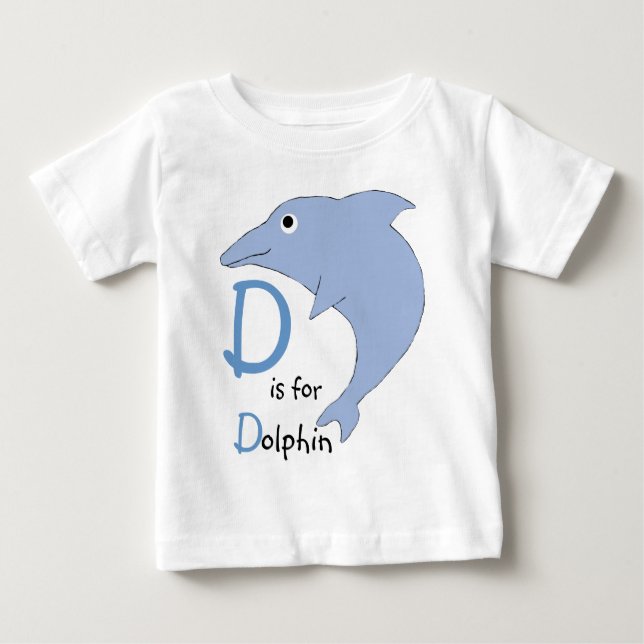 Camiseta De Bebé D es para Dolphin T shirt (Anverso)
