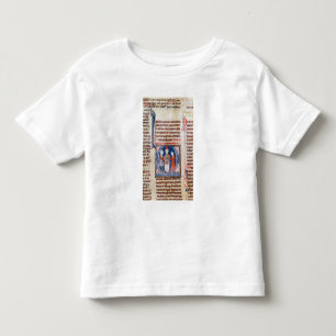 Camiseta De Bebé 'D' inicial historiada que representa un matrimoni
