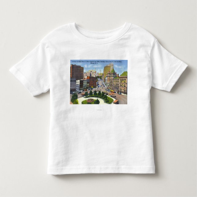 Camiseta De Bebé D y opinión del edificio de H de la calle del (Anverso)