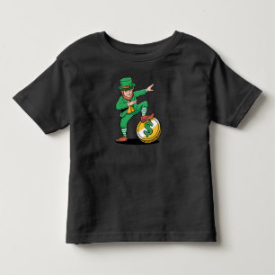 Camiseta De Bebé Dabbing Duende Divertido Día de San Patricio