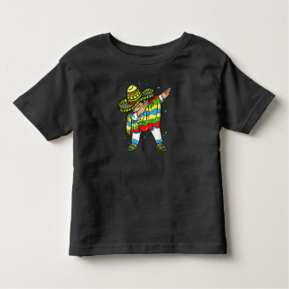 Camiseta De Bebé Dabbing Mexican Poncho Sombrero Cinco de Mayo Part