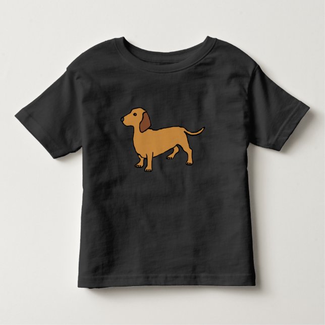 Camiseta De Bebé Dachshund (Anverso)