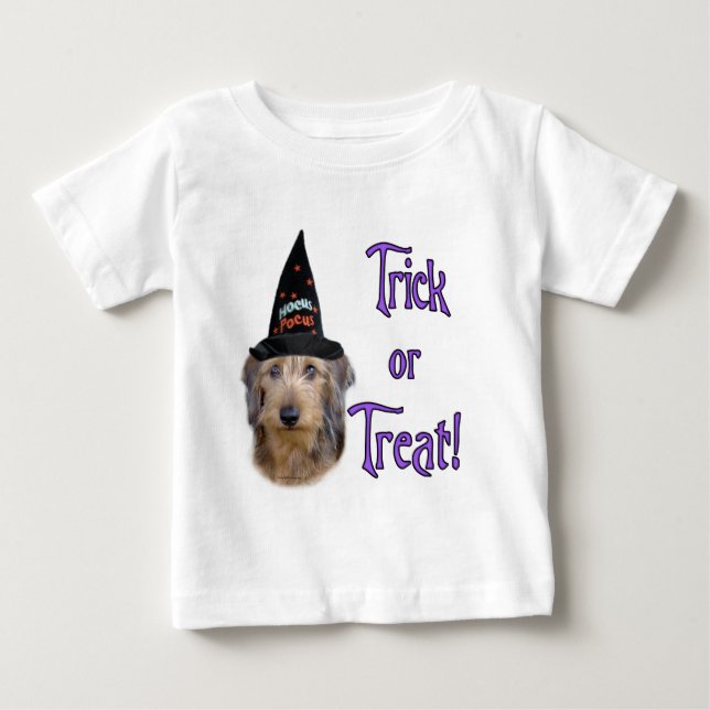 Camiseta De Bebé Dachshund (cable) Trick (Anverso)