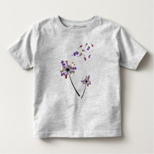 Camiseta De Bebé Dachshund Dandelion Flor Halloween Ideas de disfra