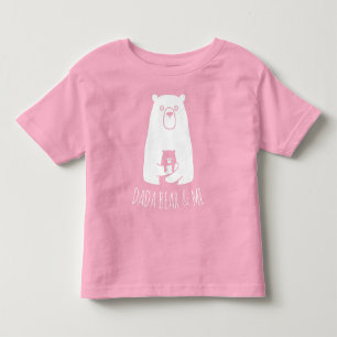 Camiseta De Bebé DADA BEAR Y YO   Papá Niños Hija Son Dada Bear