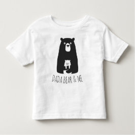 Camiseta De Bebé DADA BEAR Y YO | Papá Niños Hija Son Dada Bear T