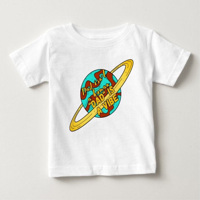 Camiseta De Bebé Daddy vibe (Anverso)