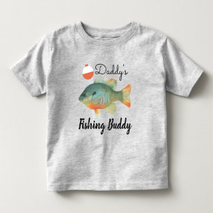 Camiseta De Bebé Daddys Fishing Buddy