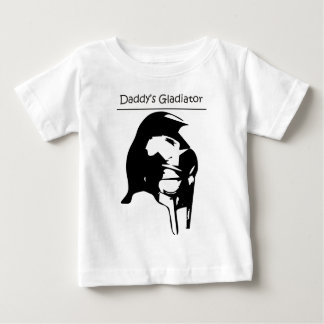Camiseta De Bebé Daddy's gladiador