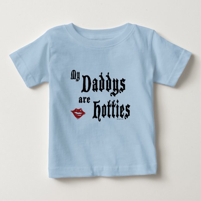 Camiseta De Bebé Daddys Hotties (Anverso)