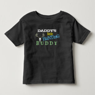 Camiseta De Bebé Daddys Hunting Buddy