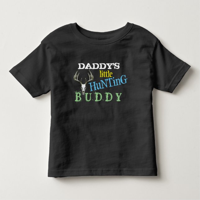 Camiseta De Bebé Daddys Hunting Buddy (Anverso)