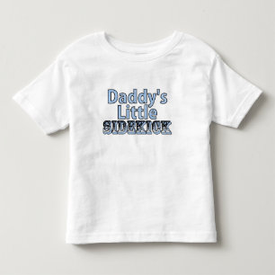 Camiseta De Bebé Daddys Little Sidekick