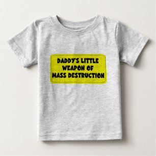 Camiseta De Bebé Daddys poco WOMD