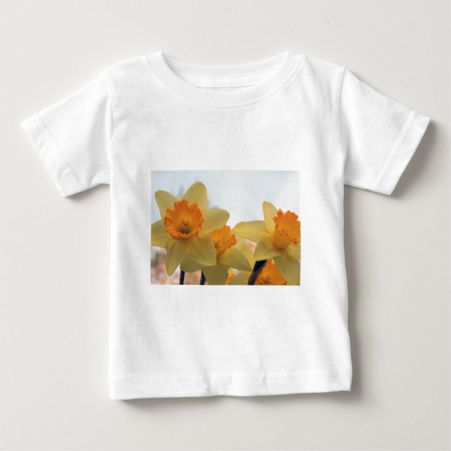 Camiseta De Bebé Daffodiles (Anverso)