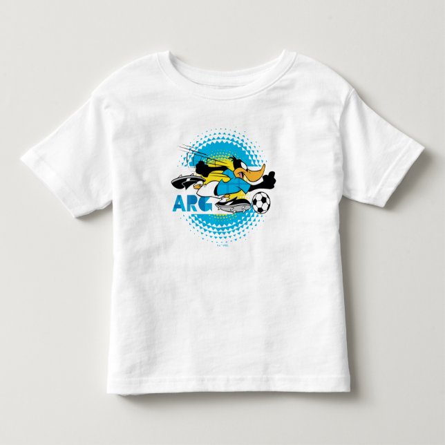 Camiseta De Bebé DAFFY DUCK™ Team Argentina Soccer Graphic (Anverso)