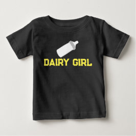 Camiseta de bebé "Dairy Girl"