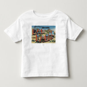 Camiseta De Bebé Dakota del Norte - Badlands - escenas grandes de