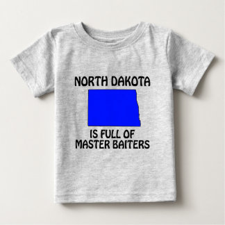 Camiseta De Bebé Dakota del Norte - Llena de Baiters Maestras