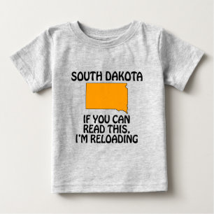Camiseta De Bebé Dakota del Sur - Si puedes leer esto, estoy recarg