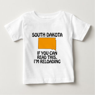 Camiseta De Bebé Dakota del Sur - Si Puedes Leer Esto, Me Estoy Rec