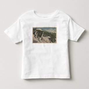 Camiseta De Bebé d'Alene de Coeur, identificación - d'Alene de
