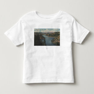 Camiseta De Bebé d'Alene de Coeur, identificación - vista de la