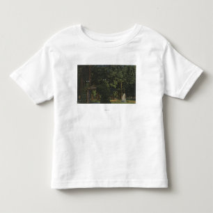 Camiseta De Bebé d'Alene de Coeur, identificación - vista del