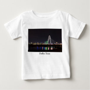Camiseta De Bebé Dallas Skyline Hunt