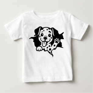 Camiseta De Bebé Dálmata, Cachorro, Dibujos animados
