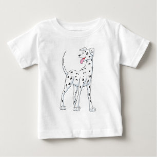 Camiseta De Bebé Dalmatian feliz