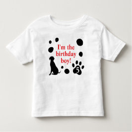 Camiseta De Bebé Dalmatian Spots Birthday Boy/Chica