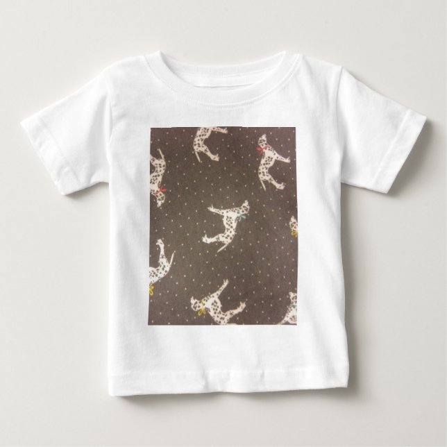 Camiseta De Bebé Dalmatianos con arcos (Anverso)