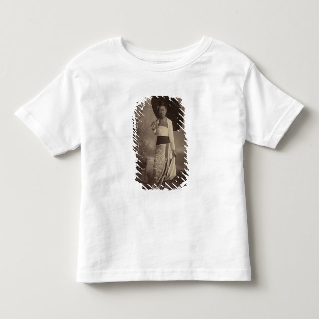 Camiseta De Bebé Dama birmana (Anverso)