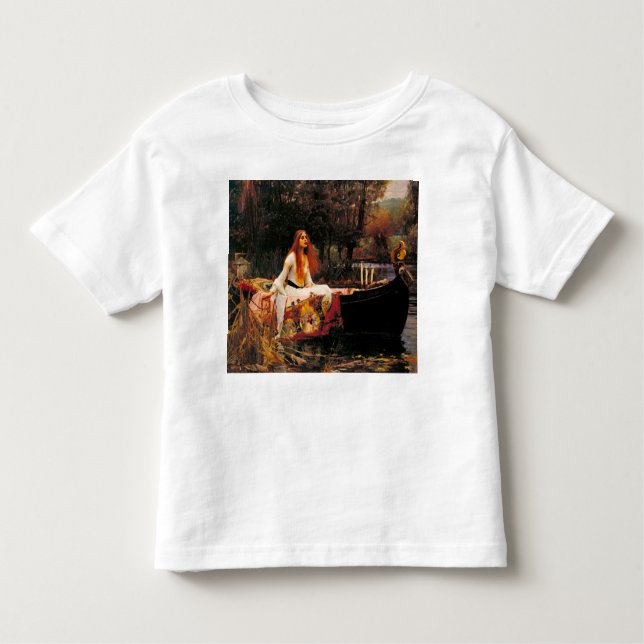 Camiseta De Bebé Dama de Castillo de Shalott (Anverso)