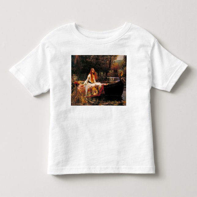 Camiseta De Bebé Dama de Shalott de Waterhouse (Anverso)