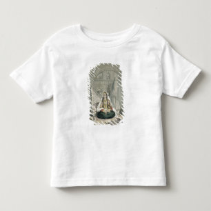 Camiseta De Bebé Damas de Caubul en su Costú de entrada y salida