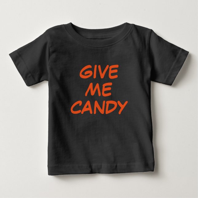 Camiseta De Bebé Dame Candy (Anverso)