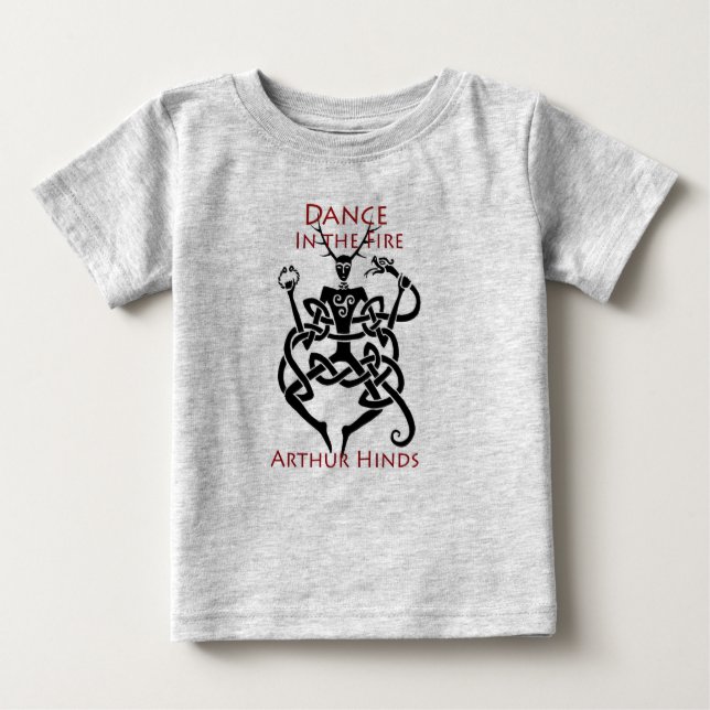 Camiseta De Bebé Dance in the Fire babywear (Anverso)