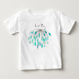 Camiseta De Bebé Dandelion Love Bug Shirt
