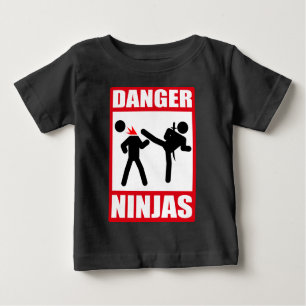 Camiseta De Bebé Danger Ninjas