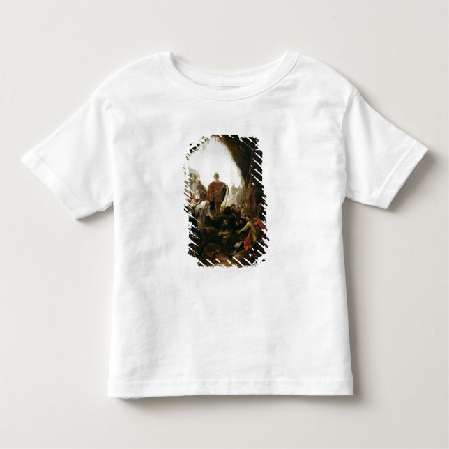 Camiseta De Bebé Daniel que mata al dragón del Baal (Anverso)