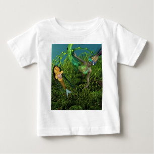 Camiseta de bebé Danni la Sirena