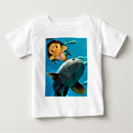 Camiseta De Bebé Danni the Mermaid  Baby T-Shirt