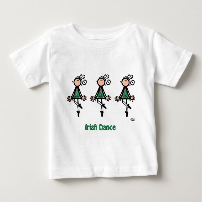 Camiseta De Bebé Danza del irlandés (Anverso)