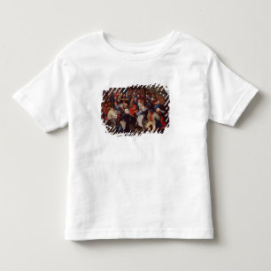 Camiseta De Bebé Danza del pueblo (aceite en el panel)